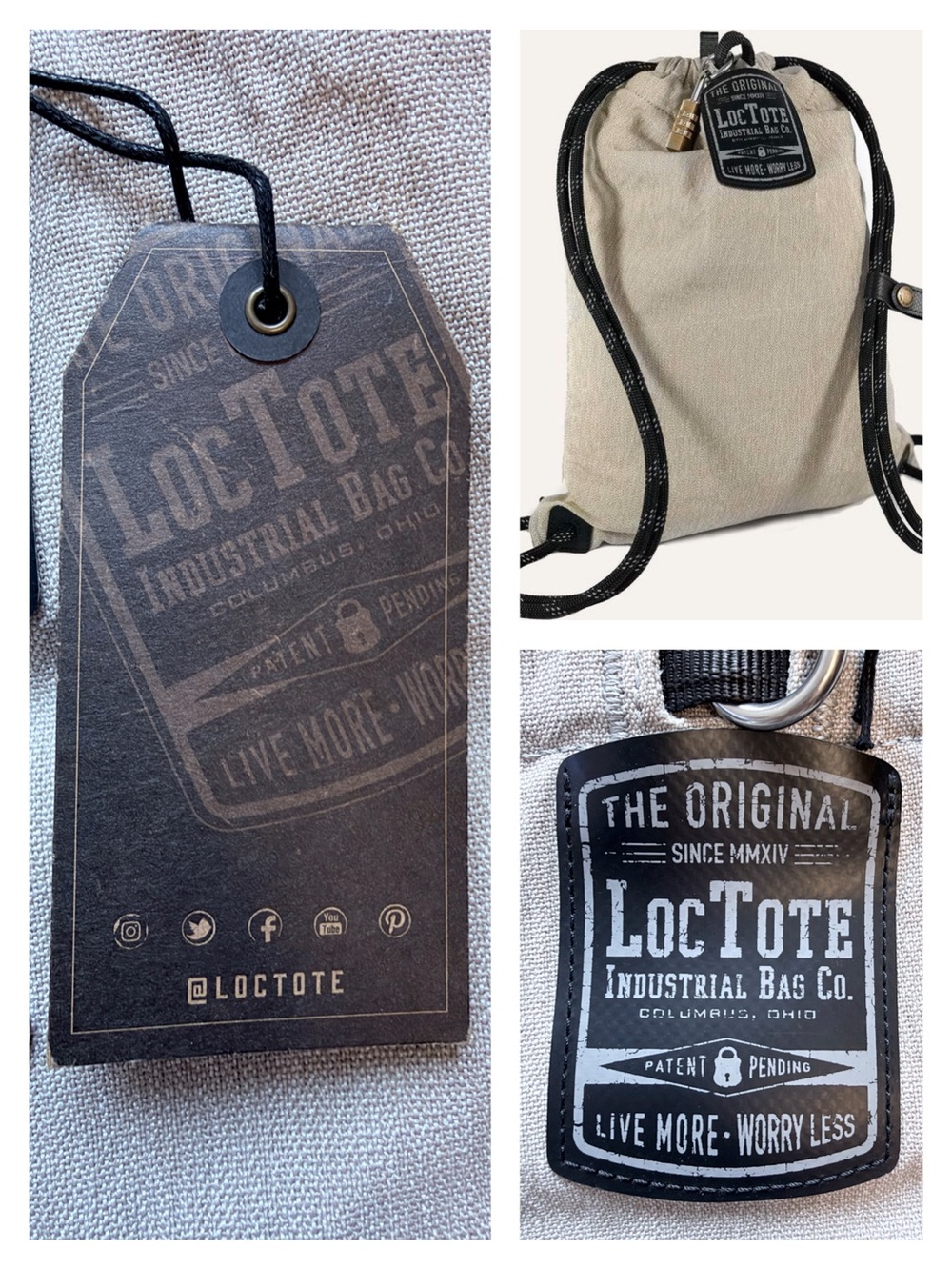 Loctote Flak Sack Sport anti-theft backpack